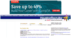 Desktop Screenshot of houstonrecruiter.com
